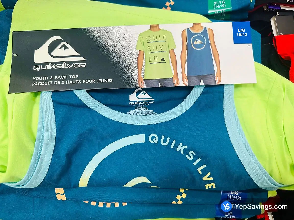 QUIKSILVER 2PC SET BOYS SIZES 2-8 ITM 1754180 at Costco