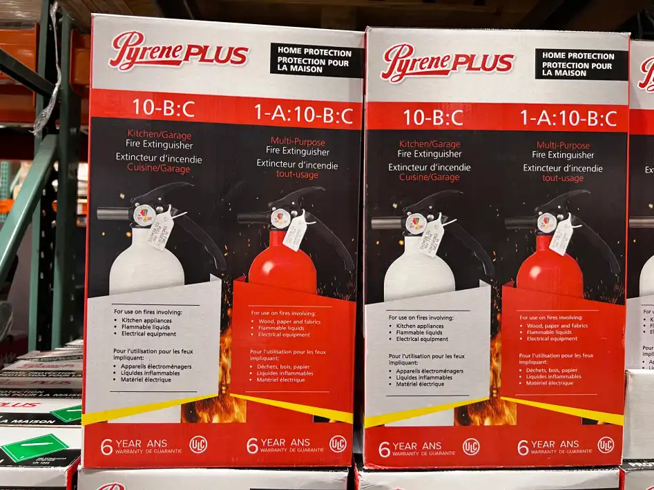 PYRENE PLUS FIRE EXTINGUISHER PACK OF 2 ITM 1510424 at Costco