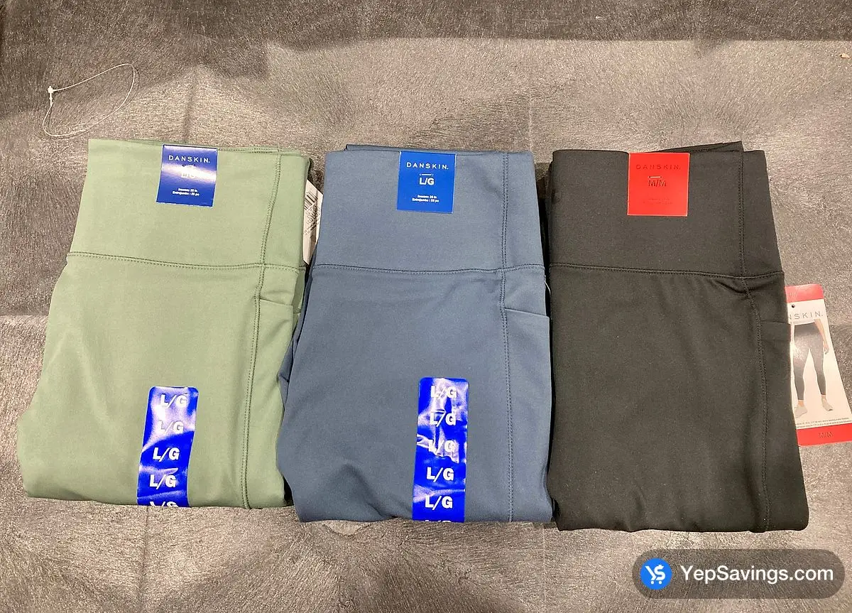 Costco DANSKIN ACTIVE LEGGING + WOMENS SIZES S - XXL - Canada (ITM 1881151)