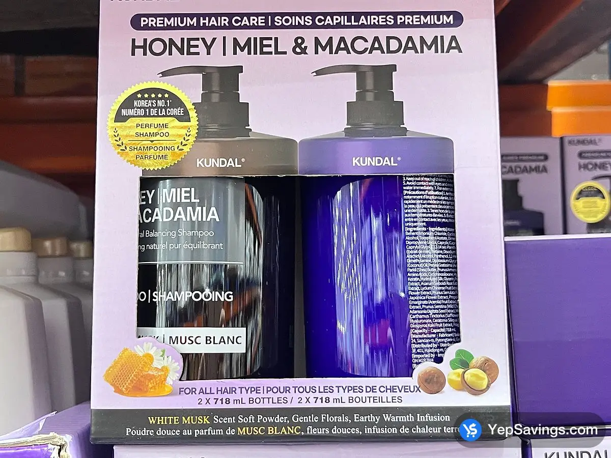 Costco KUNDAL SHAMPOO TREATMENT 2 x 718 mL - Canada (ITM 1867280)