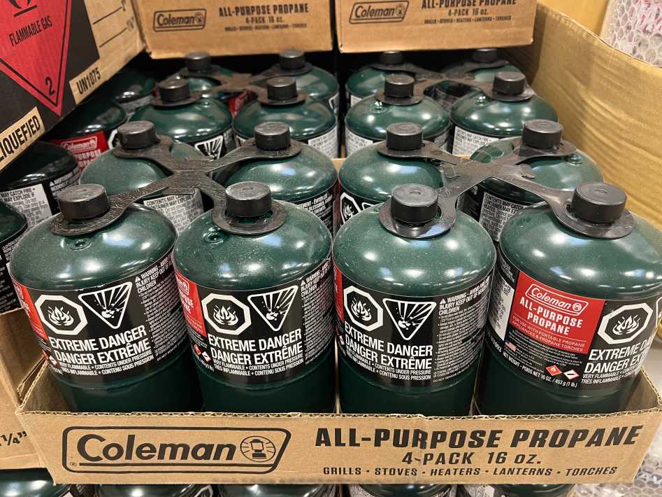 Costco COLEMAN PROPANE FUEL CYLINDERS 4 PACK - Canada (ITM 376441)