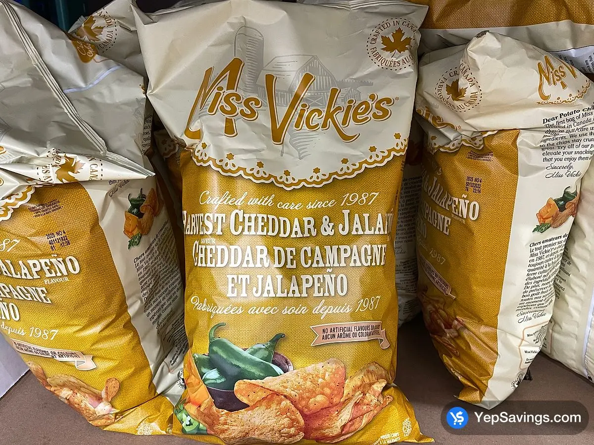 Costco MISS VICKIE'S CHEDDAR & JALAPENO 572g - Canada (ITM 4160007)