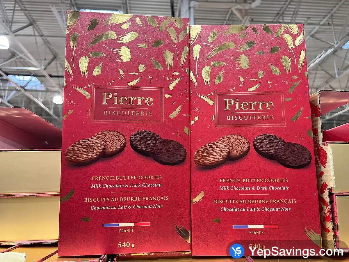 Costco PIERRE BISCUITERIE FRENCH BUTTER COOKIES 540 g - Canada (ITM 1731556)