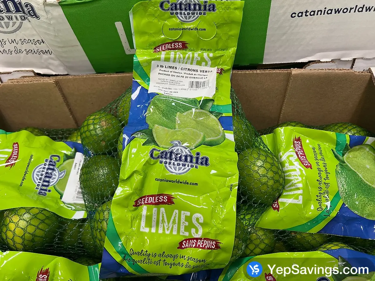 LIMES PRODUCT OF MEXICO  ITM 881393 at Costco