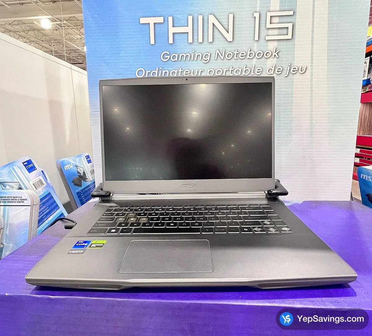 MSI 15.6 " GAMING LAPTOP THIN B13UC - 2004CA ITM 3111504 at Costco