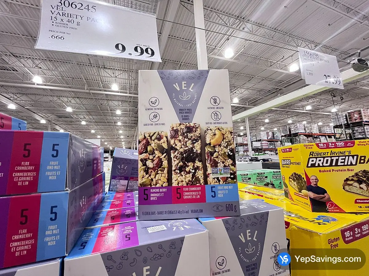 VEL VARIETY PACK 15×40g ITM 306245 at Costco