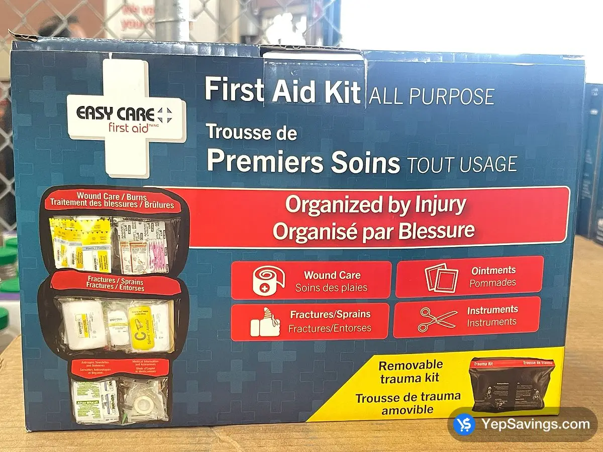 Costco EASY CARE FIRST AID KIT - Canada (ITM 9112025)