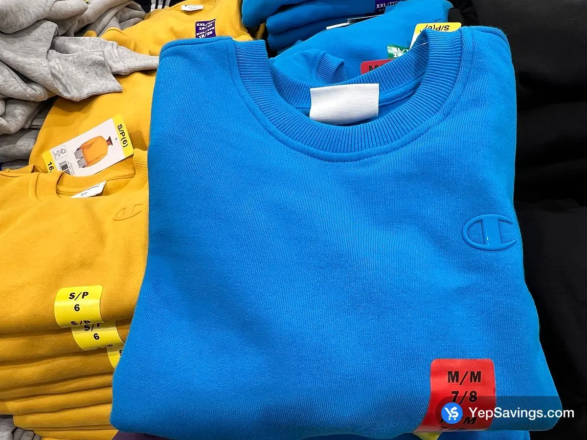 Costco CHAMPION CREW SWEATER KIDS SIZES L - XXL ONLY - Canada (ITM 1720269)