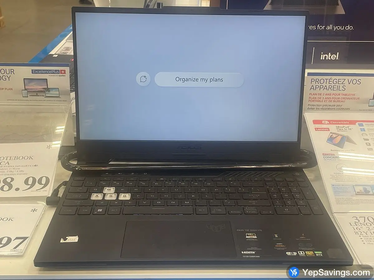 Costco ASUS 15.6 " GAMING NOTEBOOK TUF517ZM - DB71 - CA - Canada (ITM 1458564)
