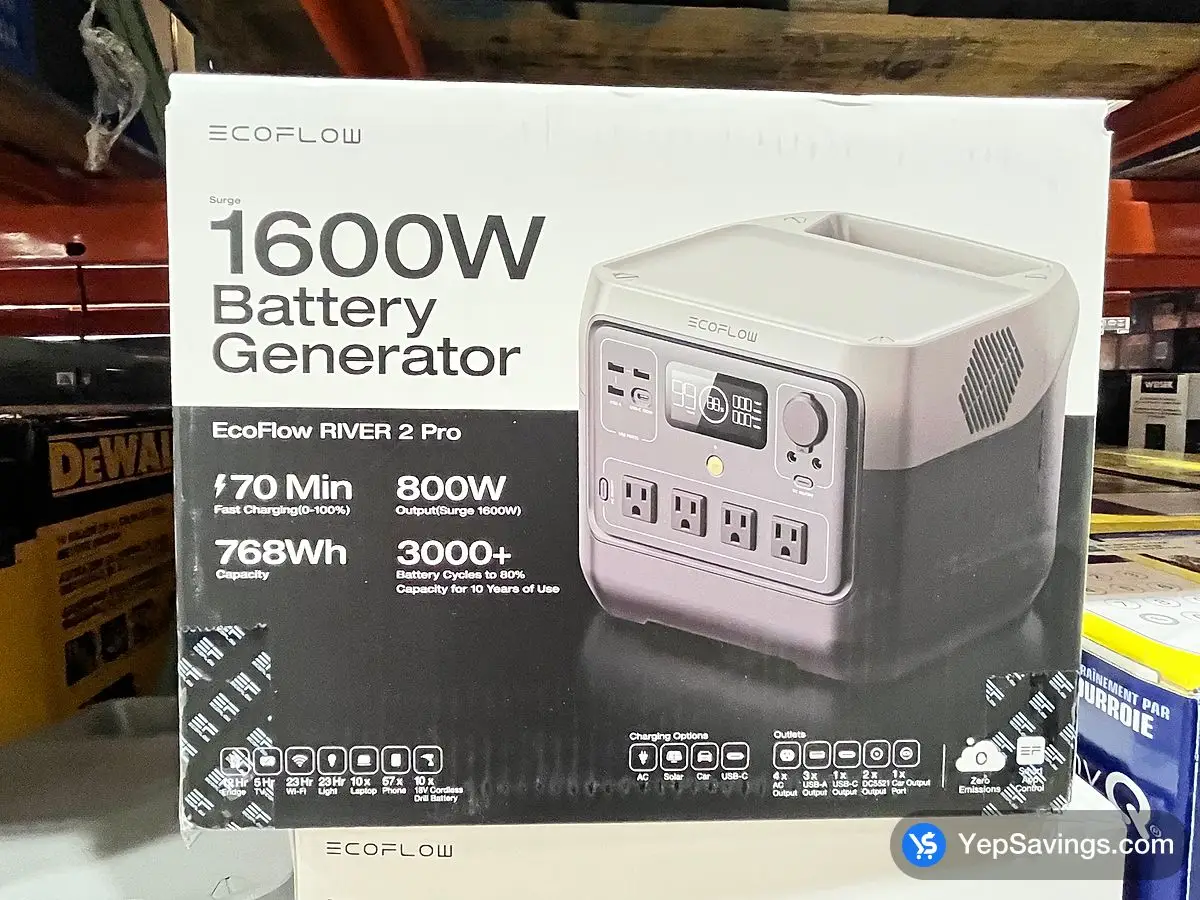 Costco ECOFLOW RIVER 2 PRO POWERSTATION - Canada (ITM 7410002)