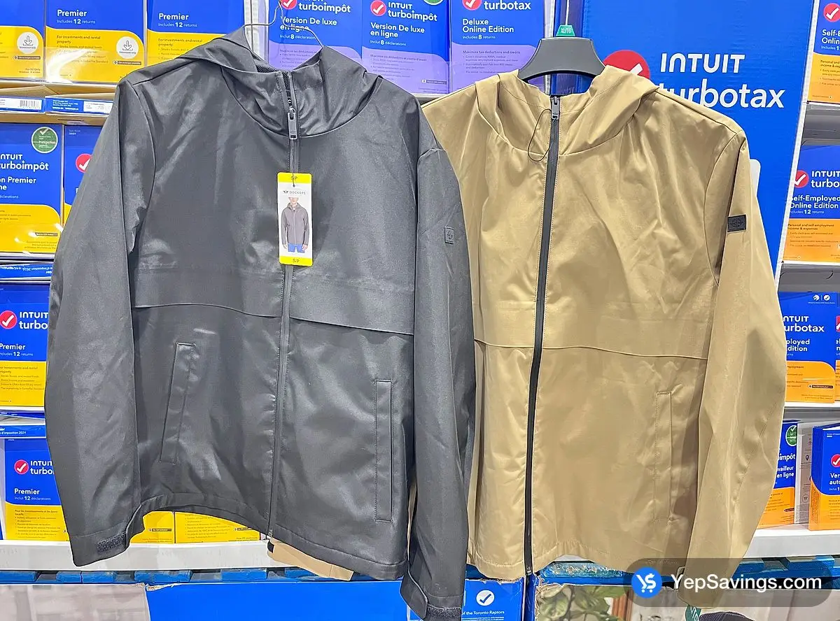Costco DOCKERS LIGHTWEIGHT JACKET + MENS SIZES S - XXL - Canada (ITM 1228001)