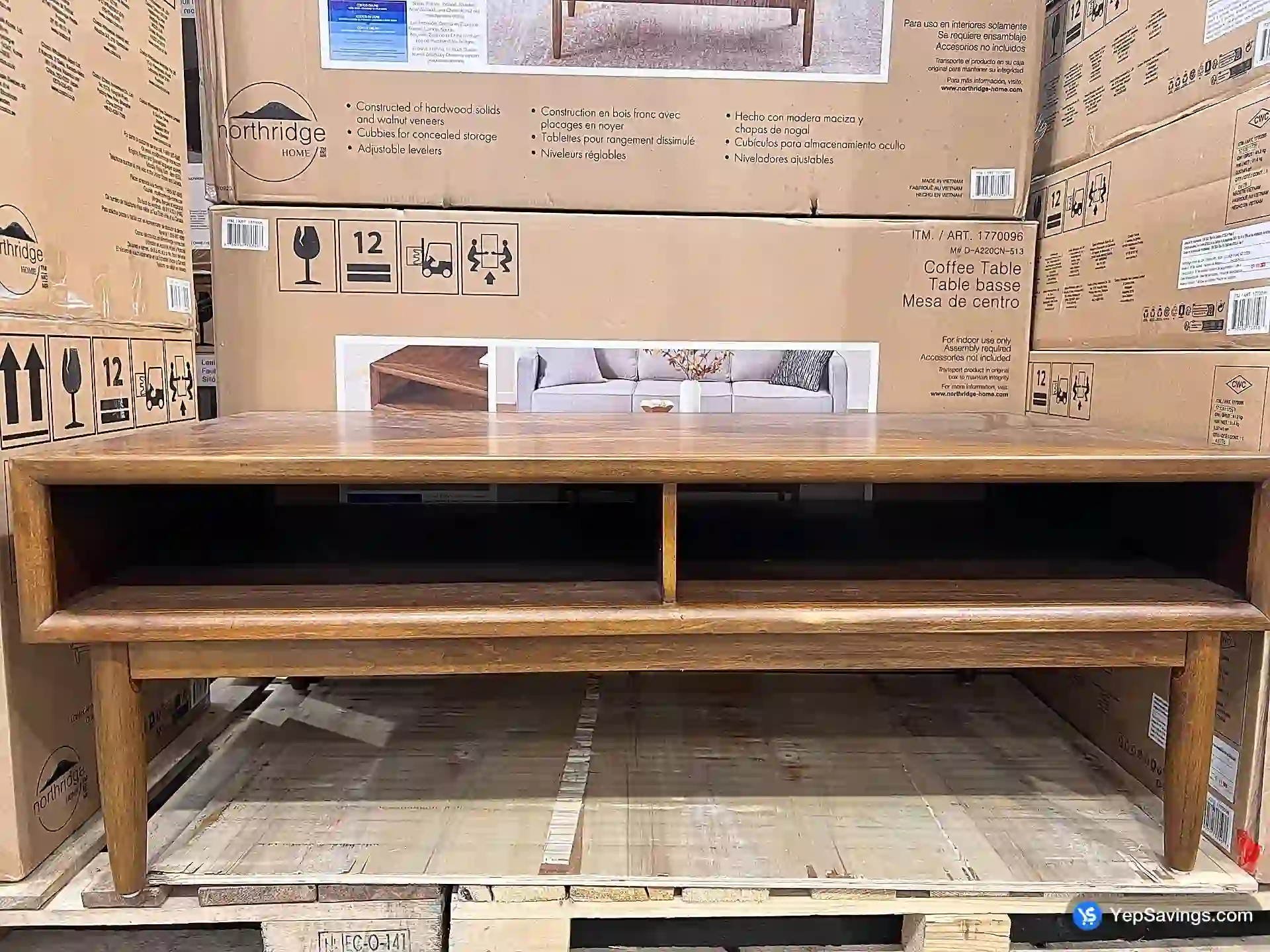 Costco NORTHRIDGE HOME - LUNA COFFEE TABLE 1 BOX - Canada (ITM 1770096)