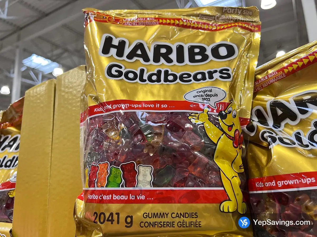 Costco HARIBO GOLDBEARS GUMMIES 2 kg - Canada (ITM 1764271)