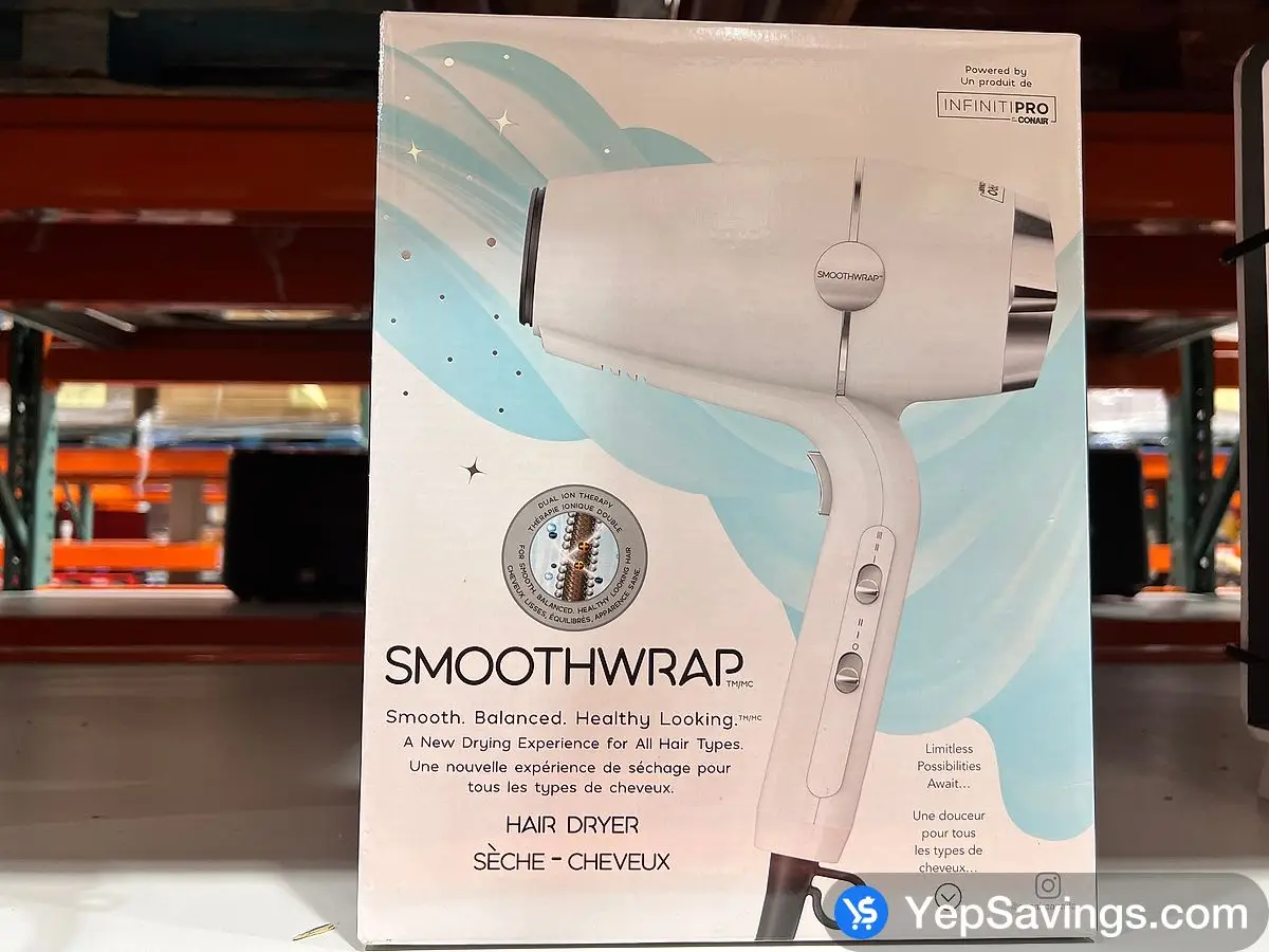 CONAIR SMOOTHWRAP HAIR DRYER at Costco McGillivray Winnipeg