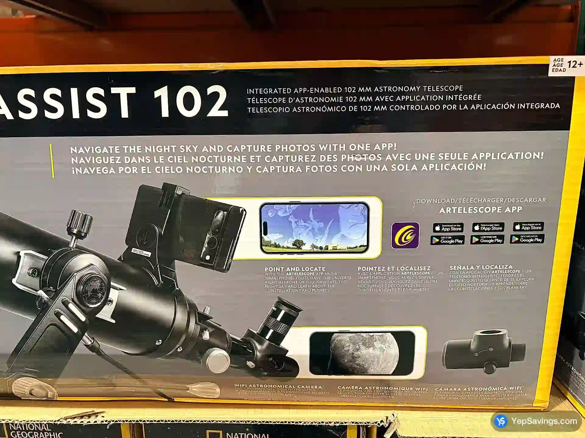 NATIONAL GEOGRAPHIC TELESCOPE SKY ASSIST 102 - Costco Canada