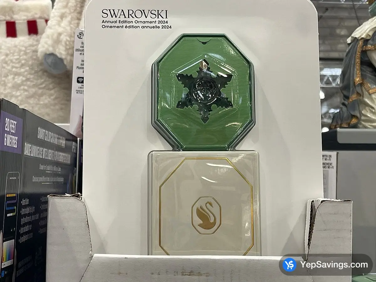 SWAROVSKI CHRISTMAS ORNAMENT 2024 at Costco South Saskatoon