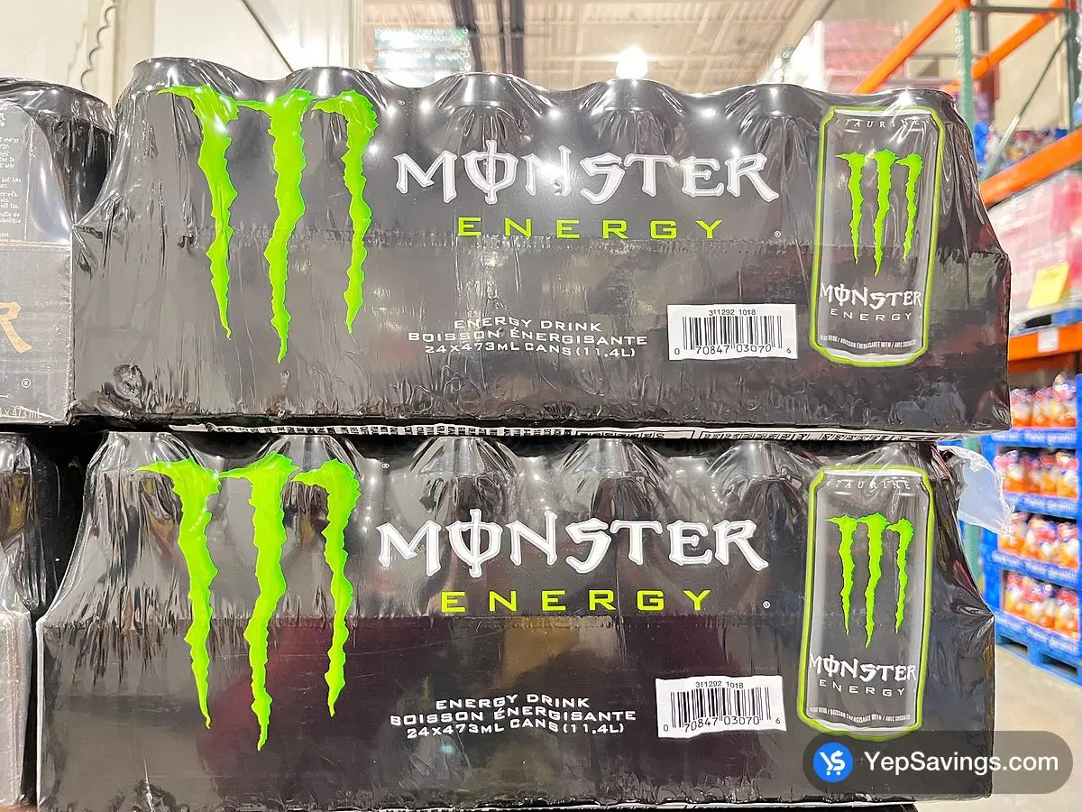 Costco MONSTER ENERGY 24 x 473 mL - Canada (ITM 1653188)