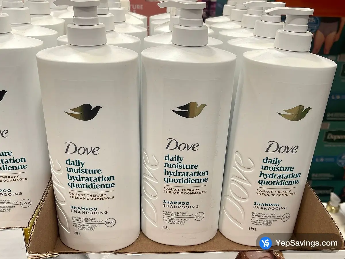 Costco DOVE SHAMPOO 1.18 L - Canada (ITM 1903779)
