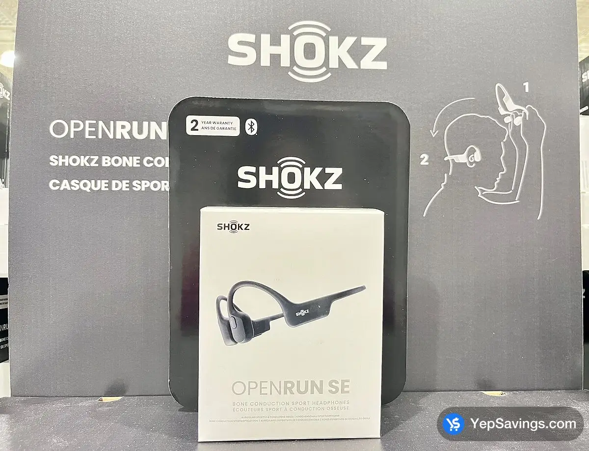 Costco SHOKZ OPENRUN SE HEADPHONES ES WITH CARRY CASE - Canada (ITM 3824030)