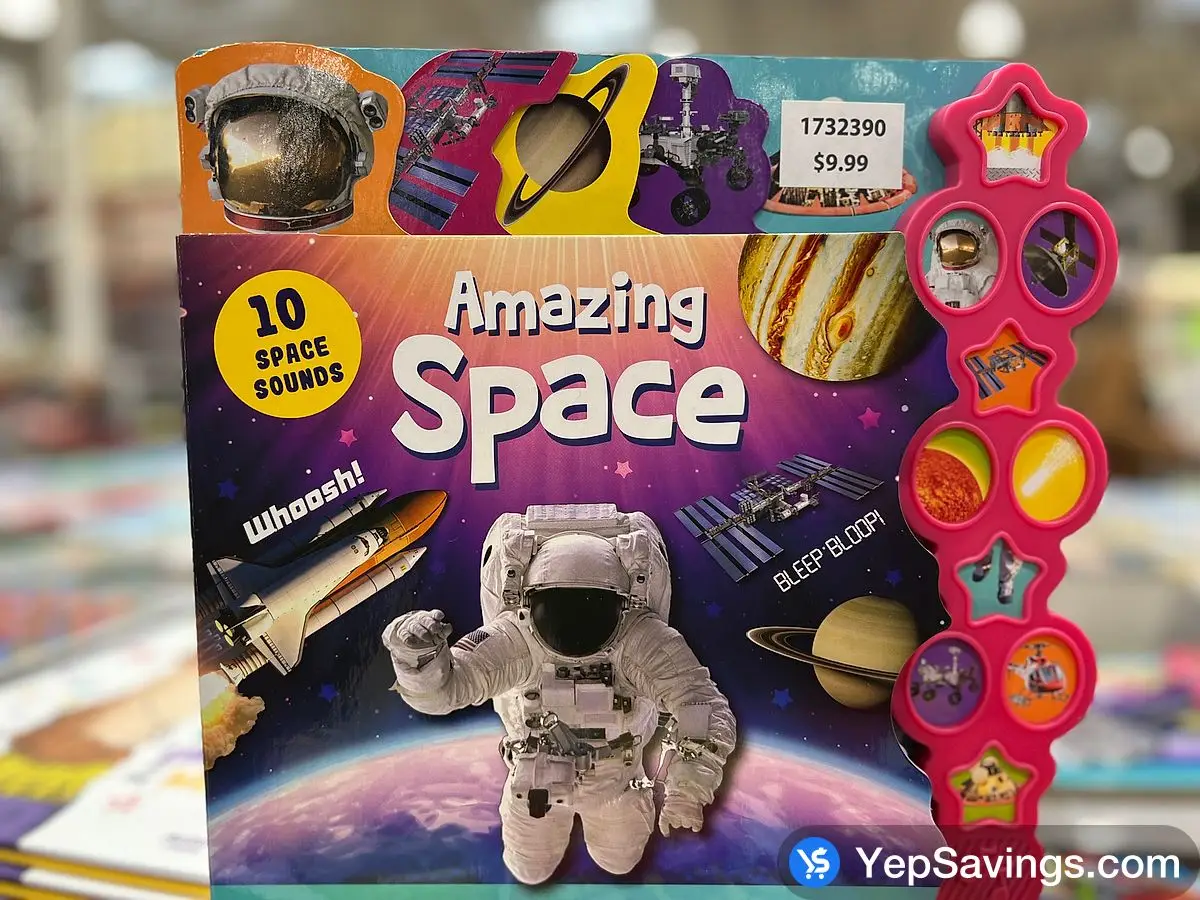 Costco Things That Go (Sound Book) 10 vehicle sound buttons - Canada (ITM 1732390)