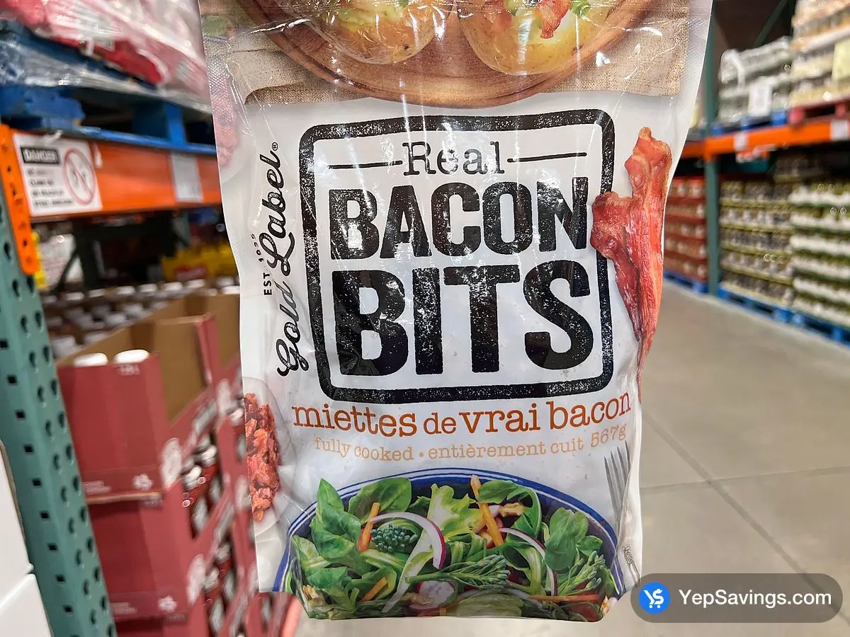Costco GOLD LABEL BACON BITS 567 g - Canada (ITM 1777952)