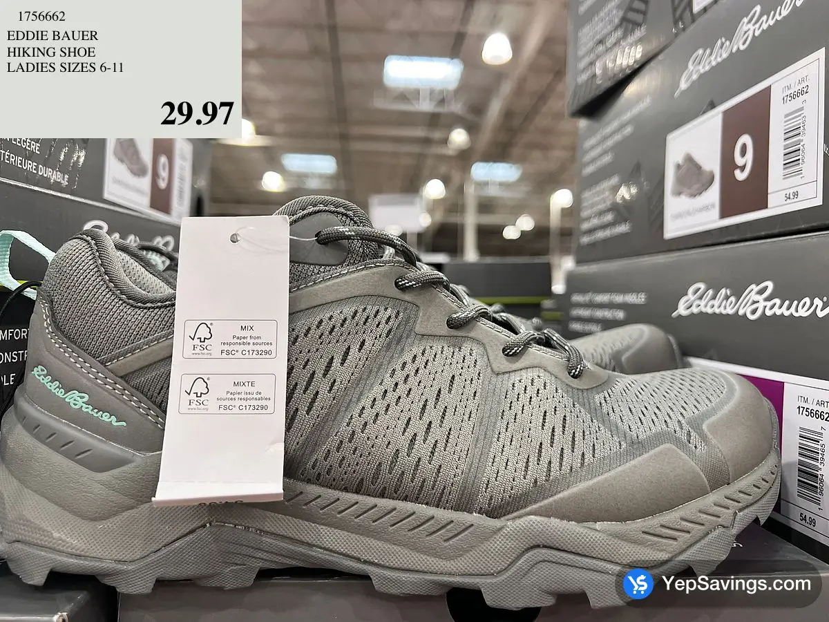 EDDIE BAUER HIKING SHOE LADIES SIZES 6 11 at Costco Ancaster Hamilton