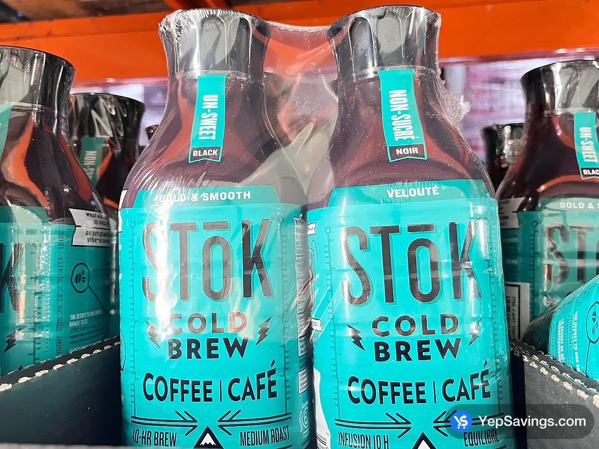 STOK COLD BREW COFFEE 2 x 1.42 L ITM 1657589 at Costco