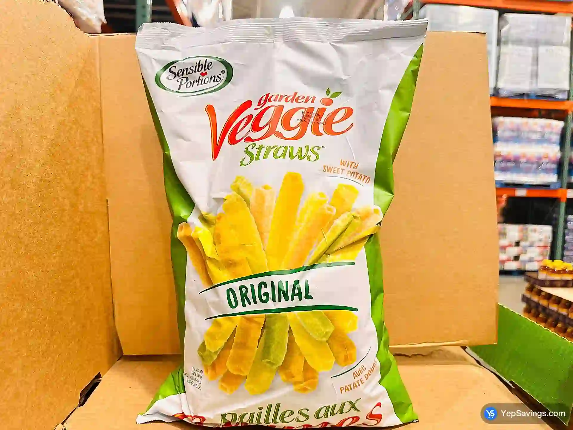 Costco SENSIBLE PORTIONS VEGGIE STRAWS 475 g - Canada (ITM 195047)