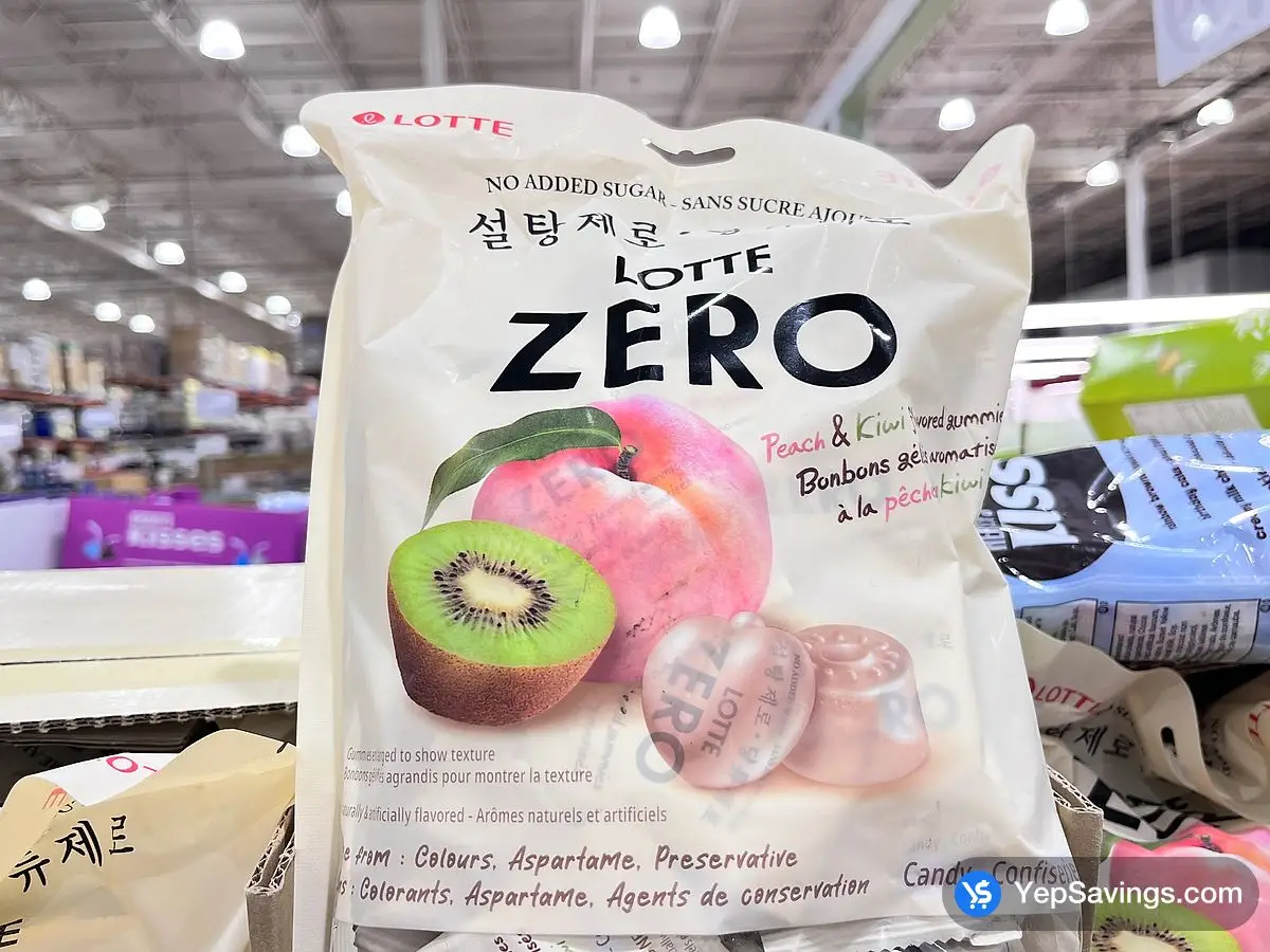 Costco LOTTE ZERO GUMMIES 504 g - Canada (ITM 1847087)