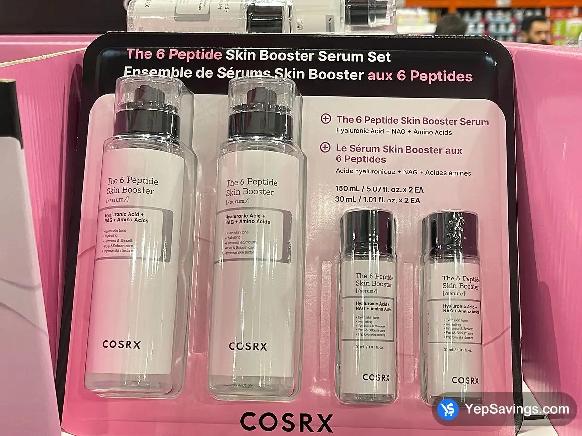 Costco COSRX PEPTIDE 6 BOOSTER 2x150 mL 2x30 mL - Canada (ITM 1879574)