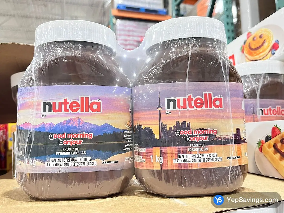 Costco FERRERO NUTELLA 2 x 1 kg - Canada (ITM 1150701)