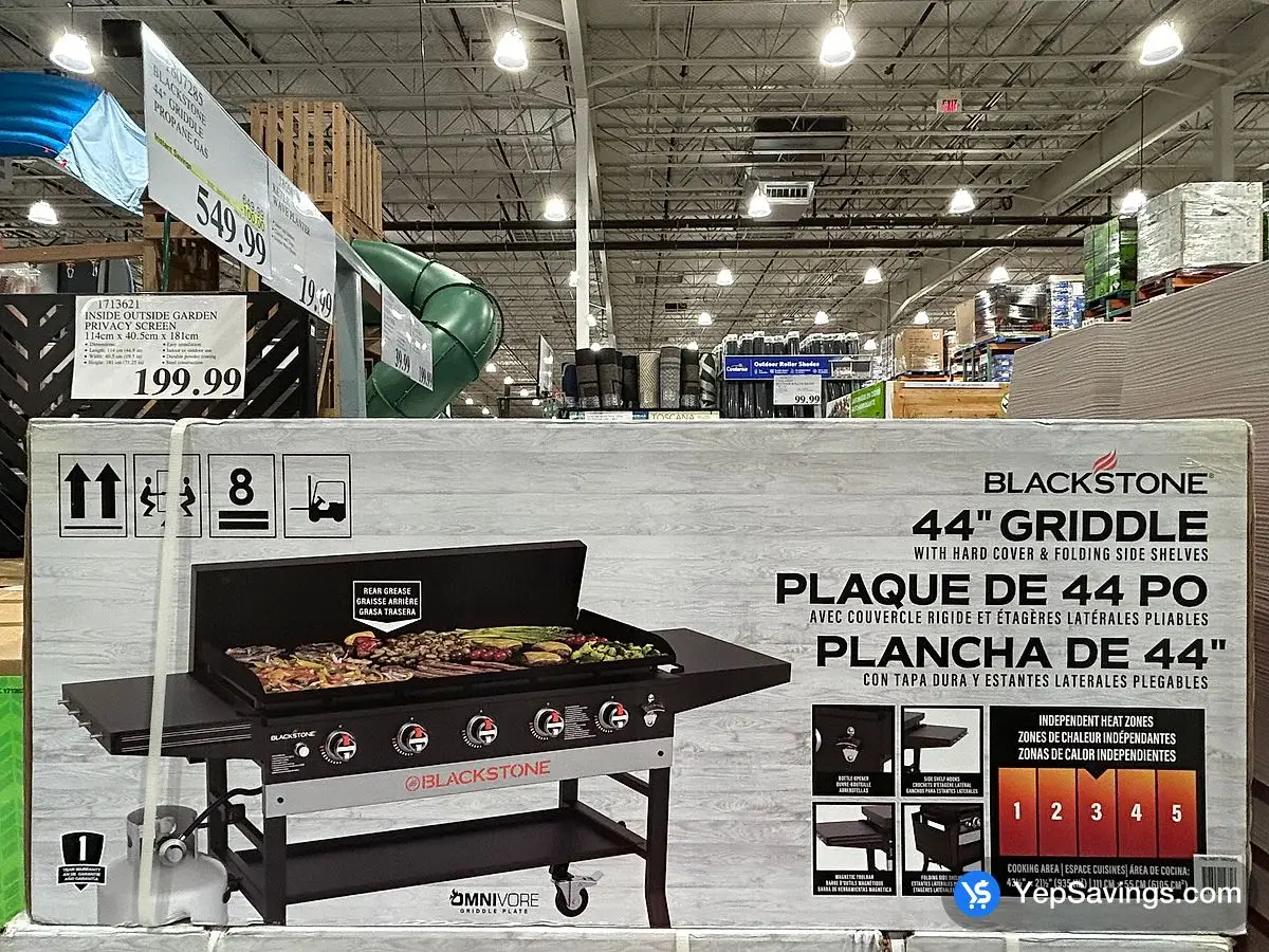 Costco BLACKSTONE 44 " GRIDDLE PROPANE GAS - Canada (ITM 1807285)