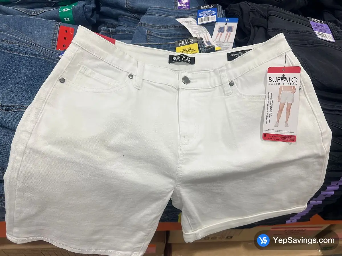 BUFFALO DENIM SHORT + LADIES SIZES 4-16 ITM 2058100 at Costco