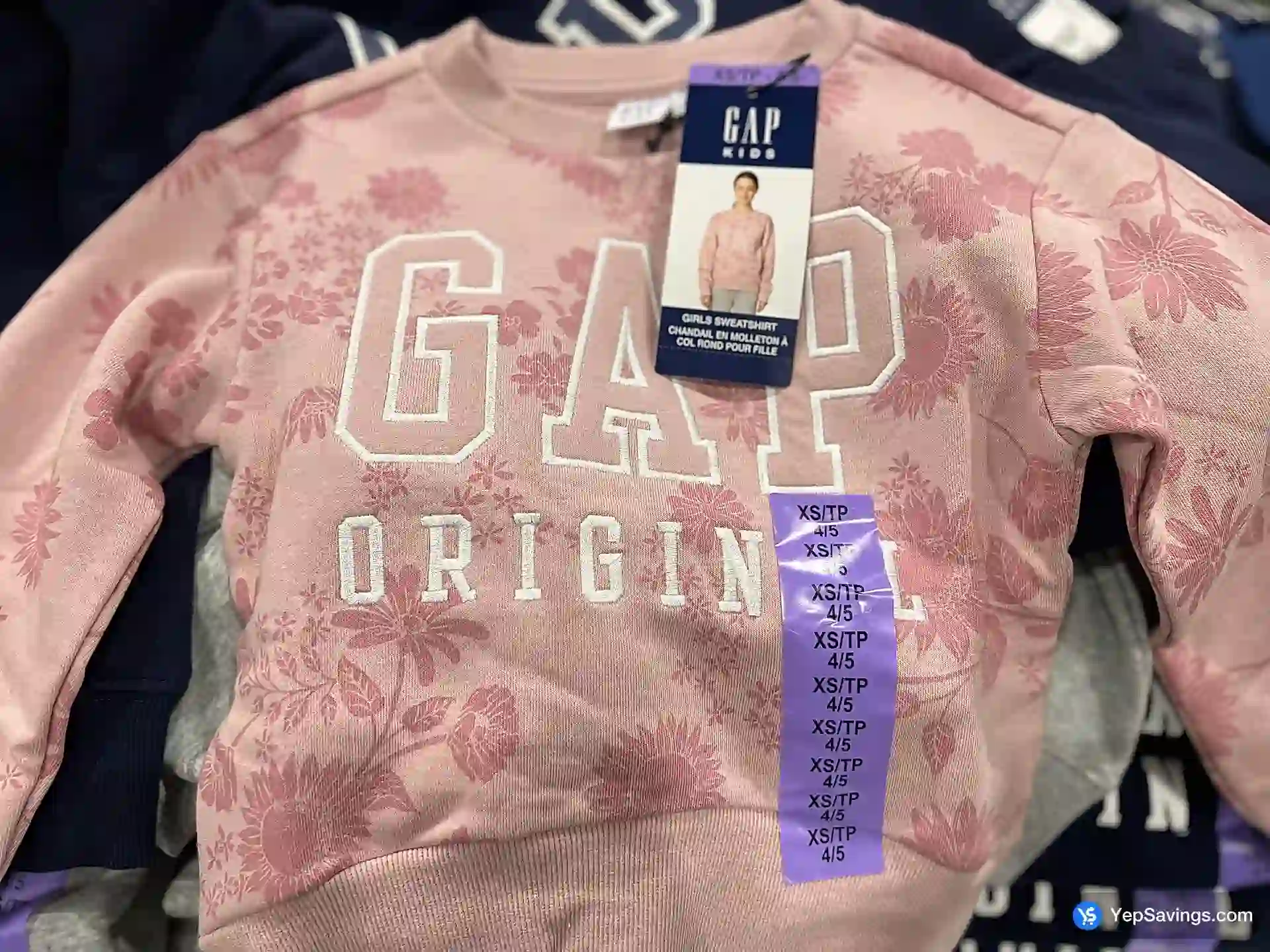 Costco GAP CREWNECK SWEATER KIDS SIZES S - XXL - Canada (ITM 1236622)