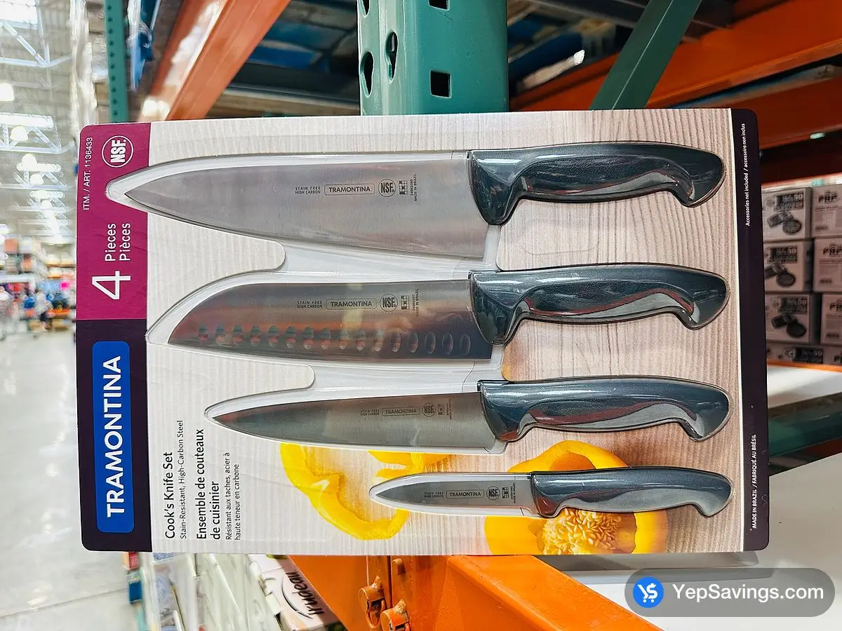 TRAMONTINA KNIFE SET 4 PIECES ITM 1136433 at Costco