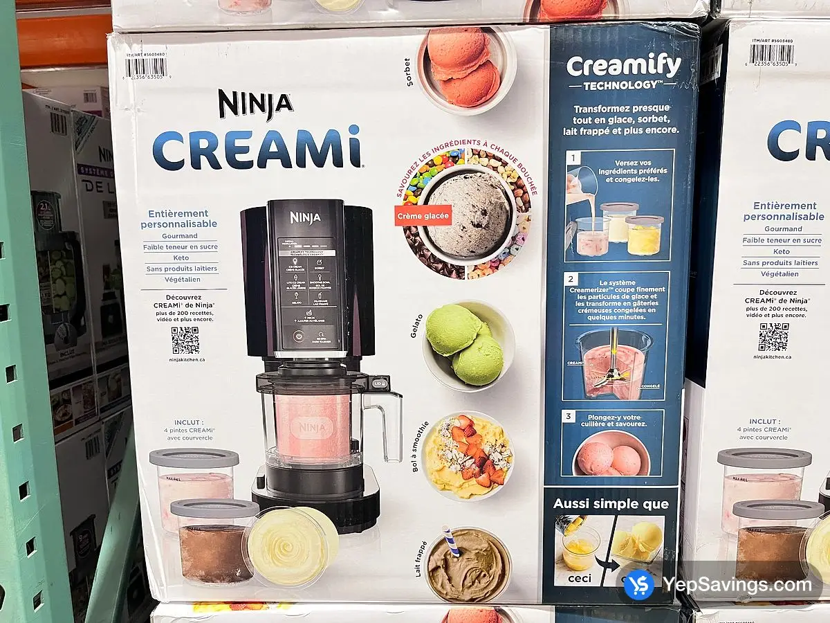 NINJA CREAMI ICE CREAM MAKER ITM 5603480 at Costco