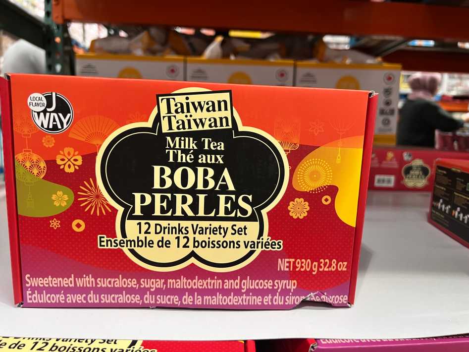 Costco JWAY BOBA TEA KIT VARIETY 930g - Canada (ITM 1662501)