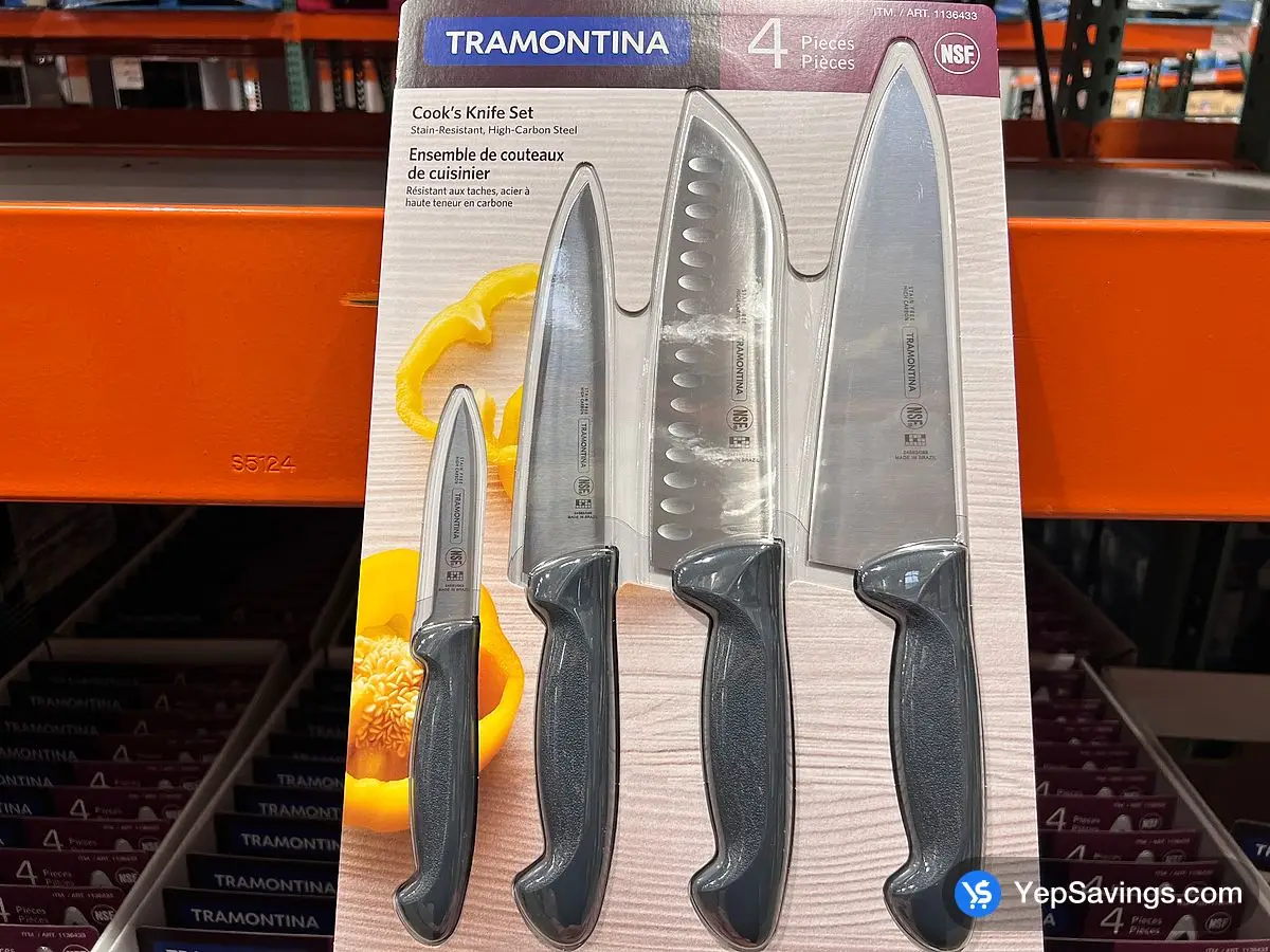 TRAMONTINA KNIFE SET 4 PIECES ITM 1136433 at Costco