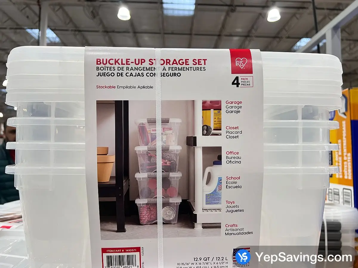 CLEAR CONTAINER 12.2L view 3