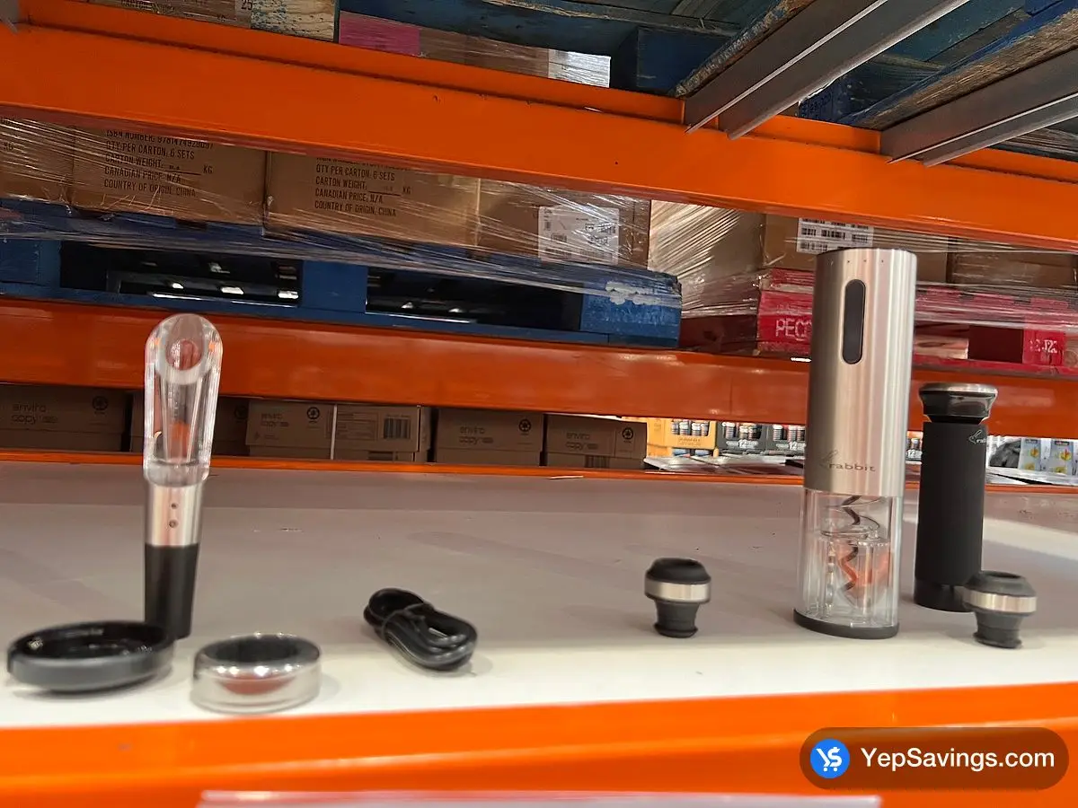 Costco RABBIT ELECTRIC CORKSCREW 7 PIECES - Canada (ITM 1831021)