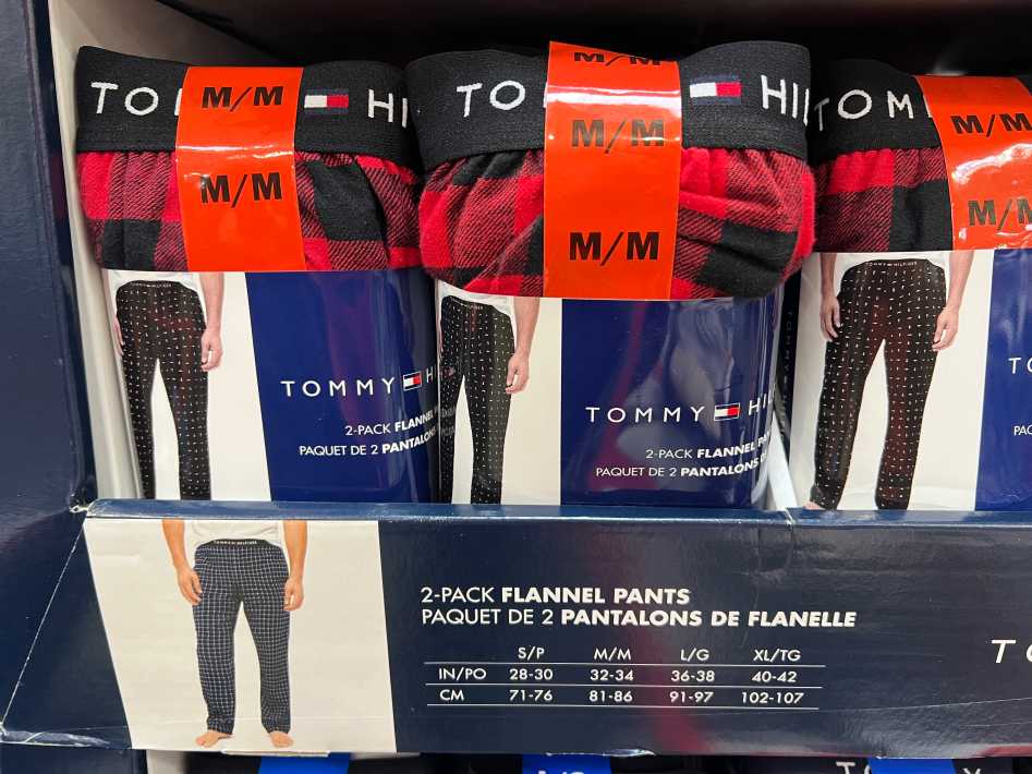 Costco tommy hilfiger pajamas sale