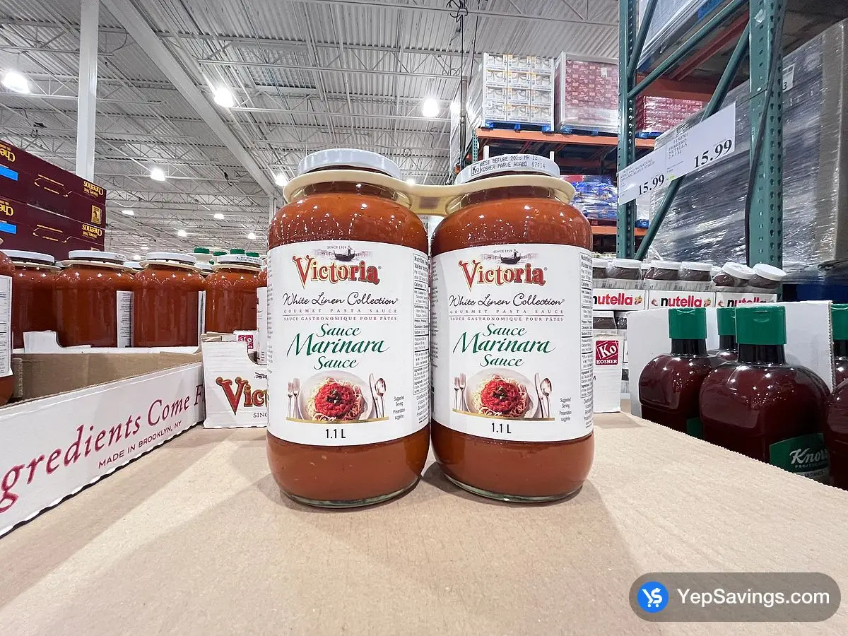 WHITE LINEN MARINARA SAUCE 2 X 1.1L ITM 334051 at Costco