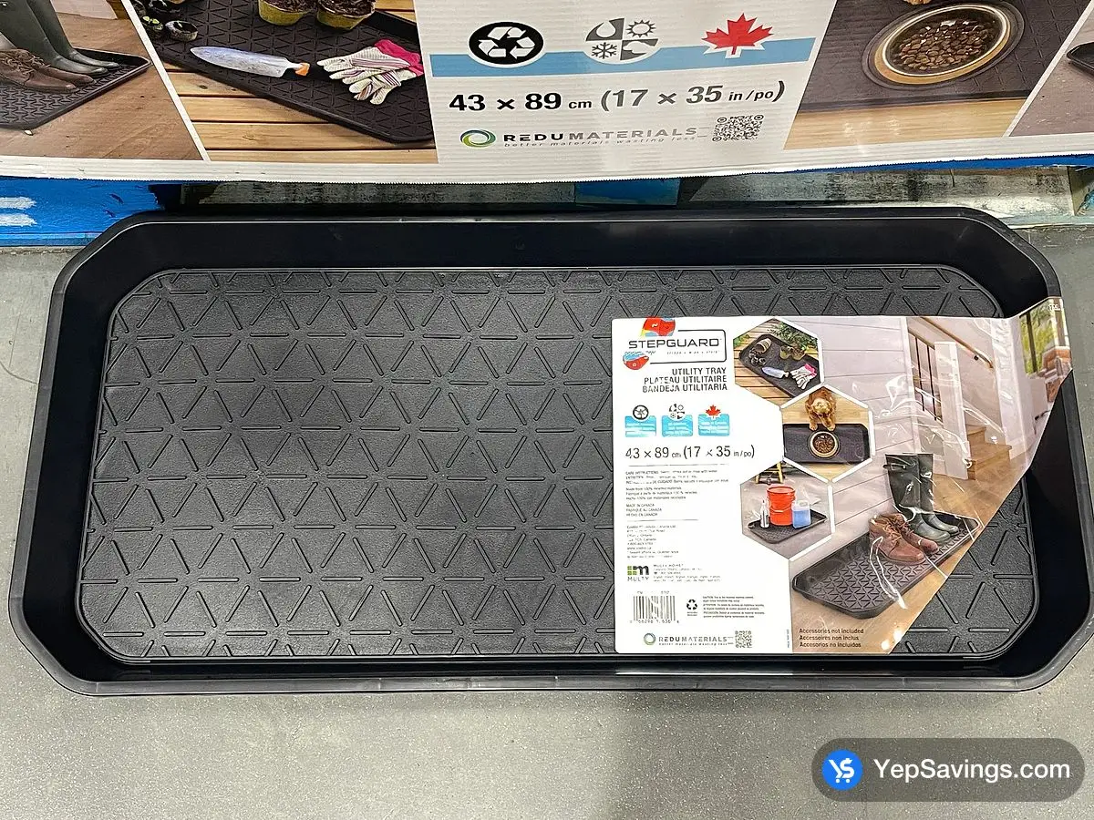 Costco MULTY HOME BOOT TRAY 17 " x 35 " ( 43cm x 89cm ) - Canada (ITM 1628717)