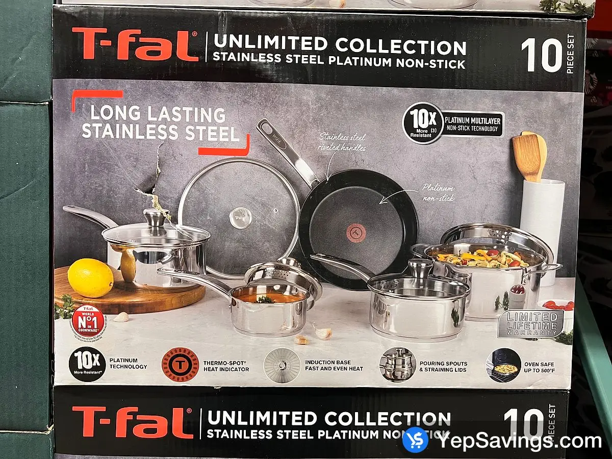Costco T - FAL COOKWARE SET 10 PIECES - Canada (ITM 1777538)