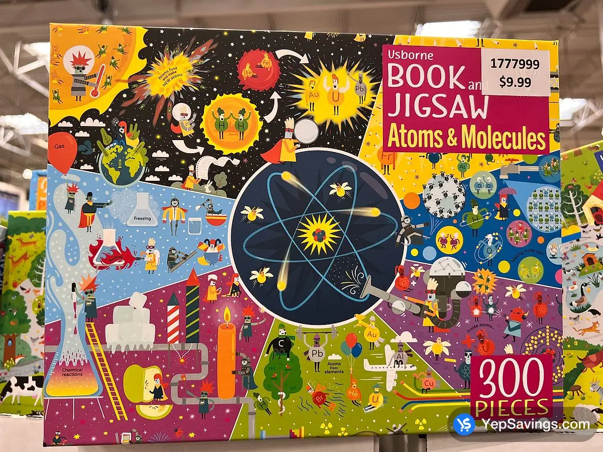 Costco USBORNE BOOK AND PUZZLE - Canada (ITM 1777999)