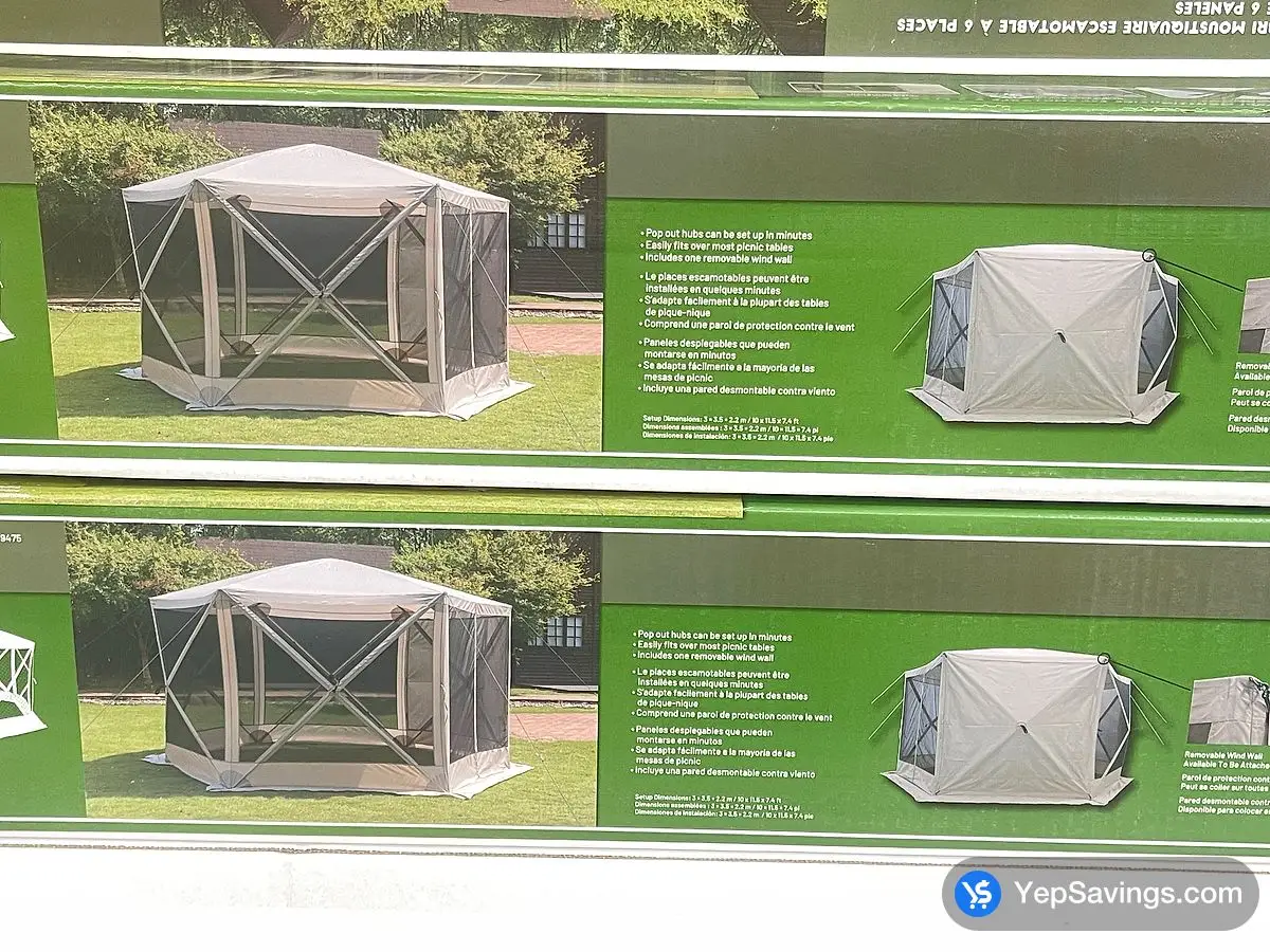 Costco TIMBER RIDGE POP UP SCREENHOUSE 6 - HUB - Canada (ITM 1819475)