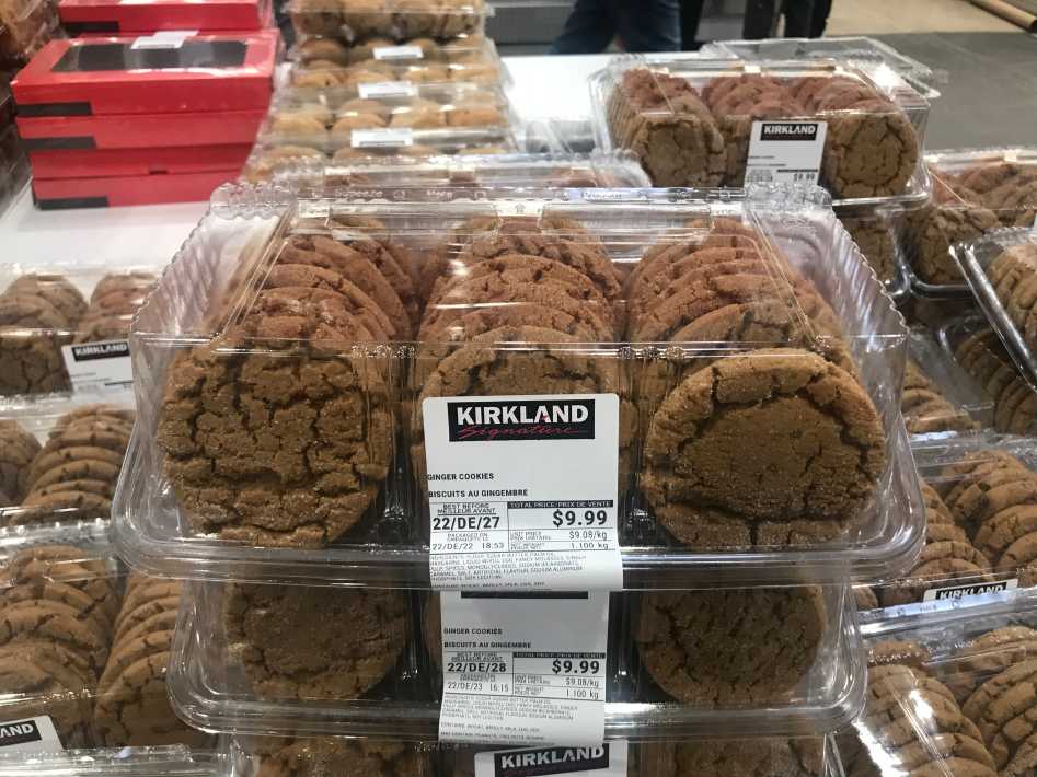 Costco Ginger Cookies - Canada (ITM 417766)