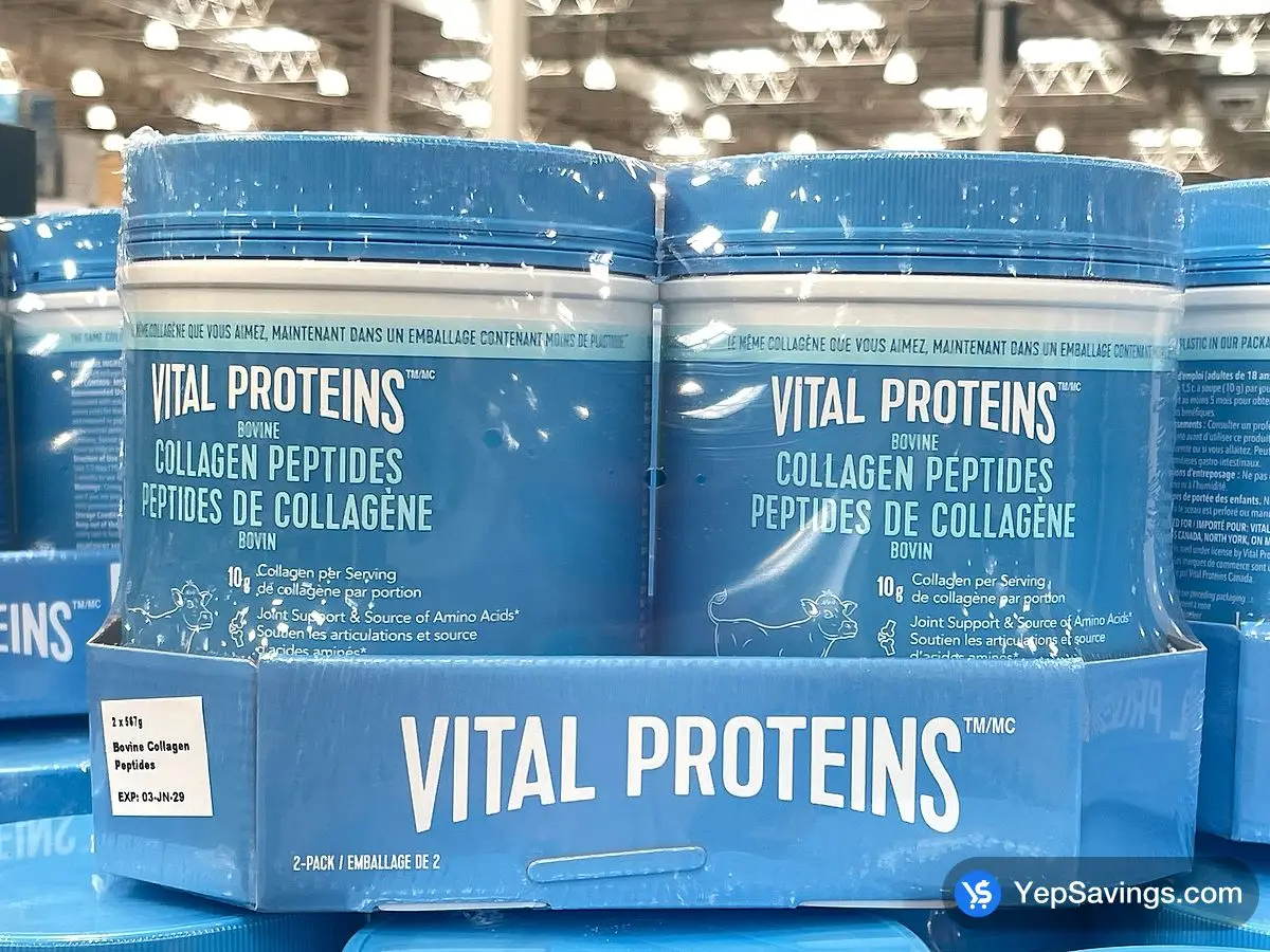 Costco VITAL PROTEINS BOVINE COLLAGEN 2 x 567g - Canada (ITM 1908611)