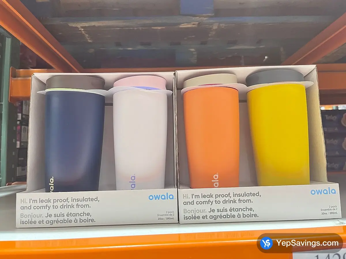 Costco OWALA TRAVEL MUG PACK OF 2 - Canada (ITM 1429409)