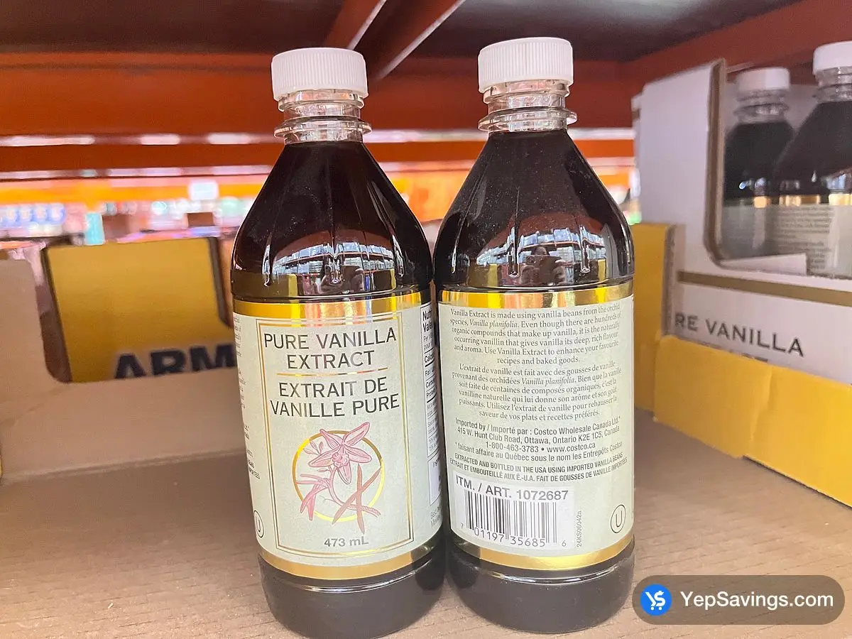 Costco VANILLA EXTRACT 473 mL - Canada (ITM 1072687)